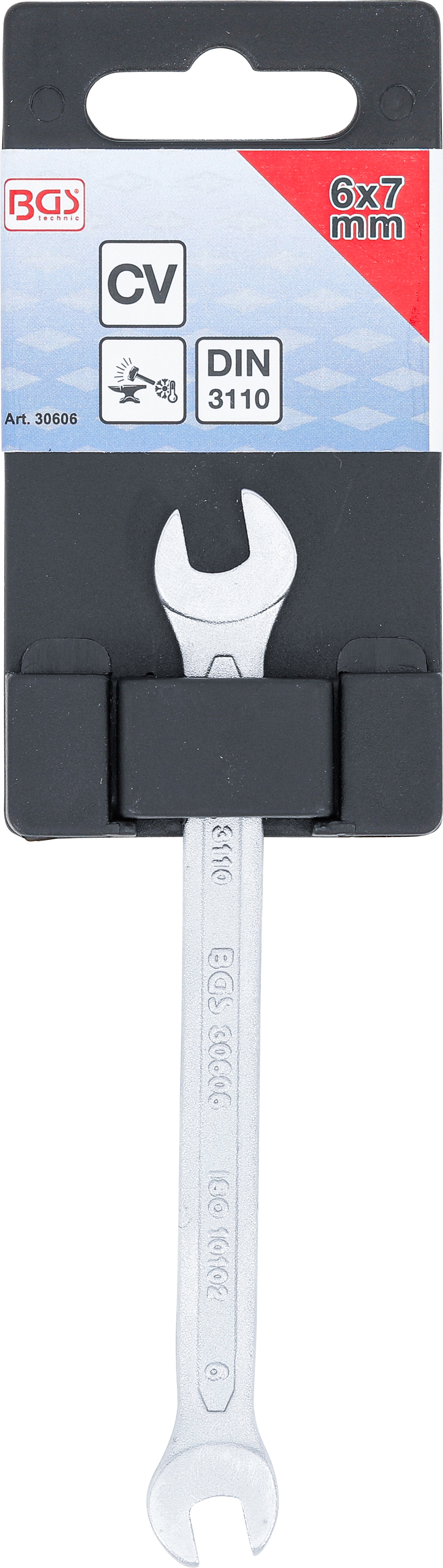 BGS Doppel-Maulschlüssel | SW 6 x 7 mm BGS Doppel-Maulschlüssel | SW 6 x 7 mm