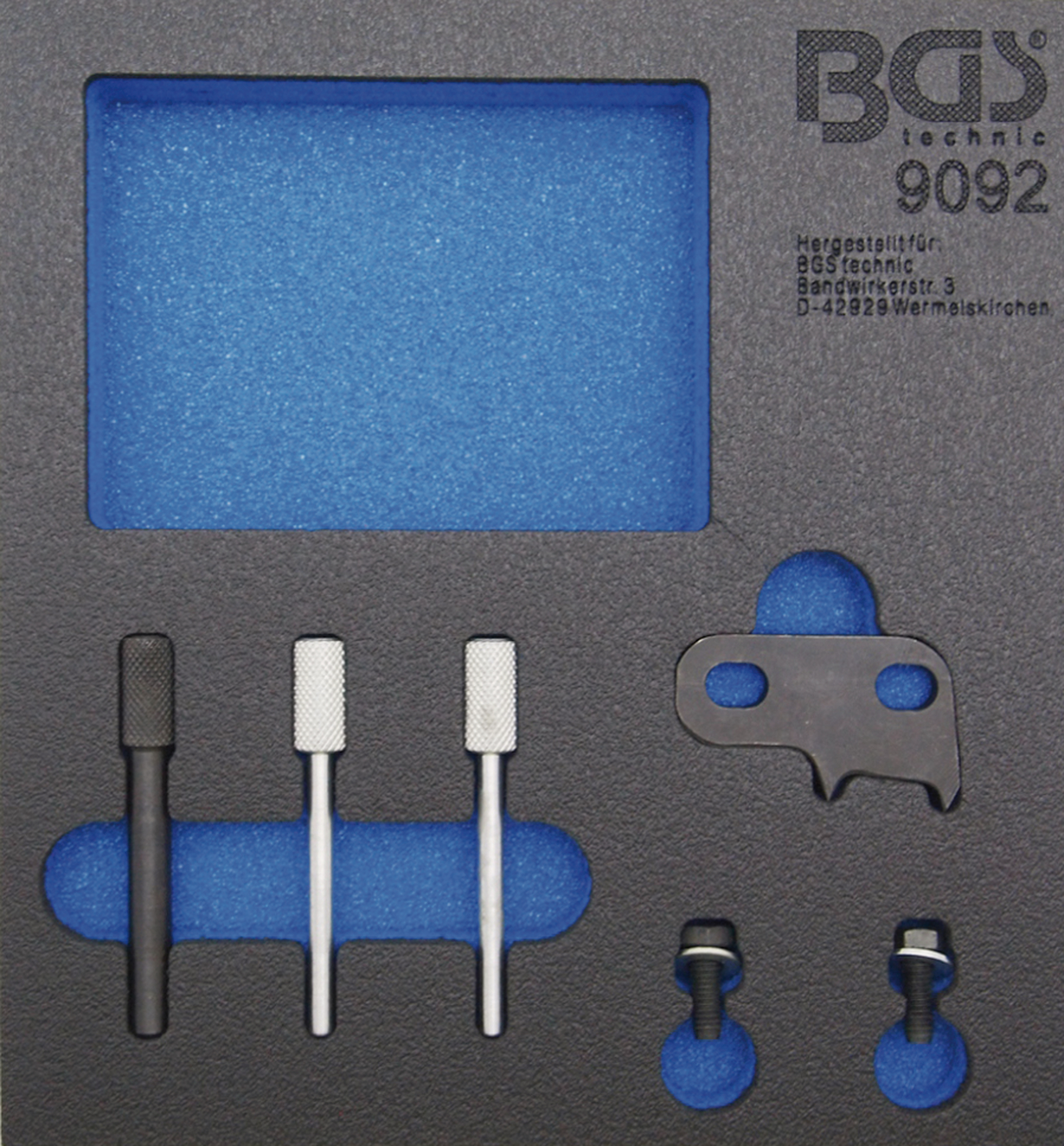 BGS Werkstattwageneinlage 1/6: Motor-Einstellwerkzeug-Satz | für MINI, Citroën, Peugeot 1.6 Diesel