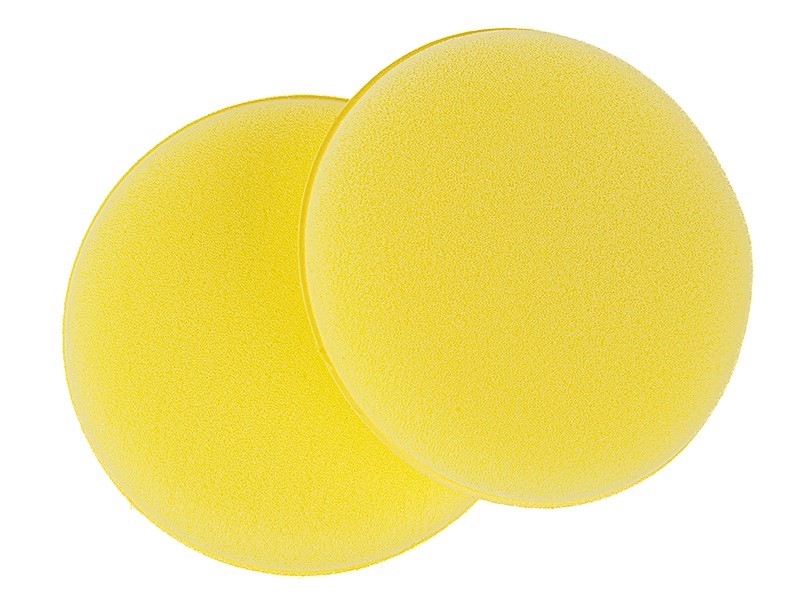 Carmotion Applikator Pad Schwamm für Wachse und Polituren 12,5 cm 2er Pack