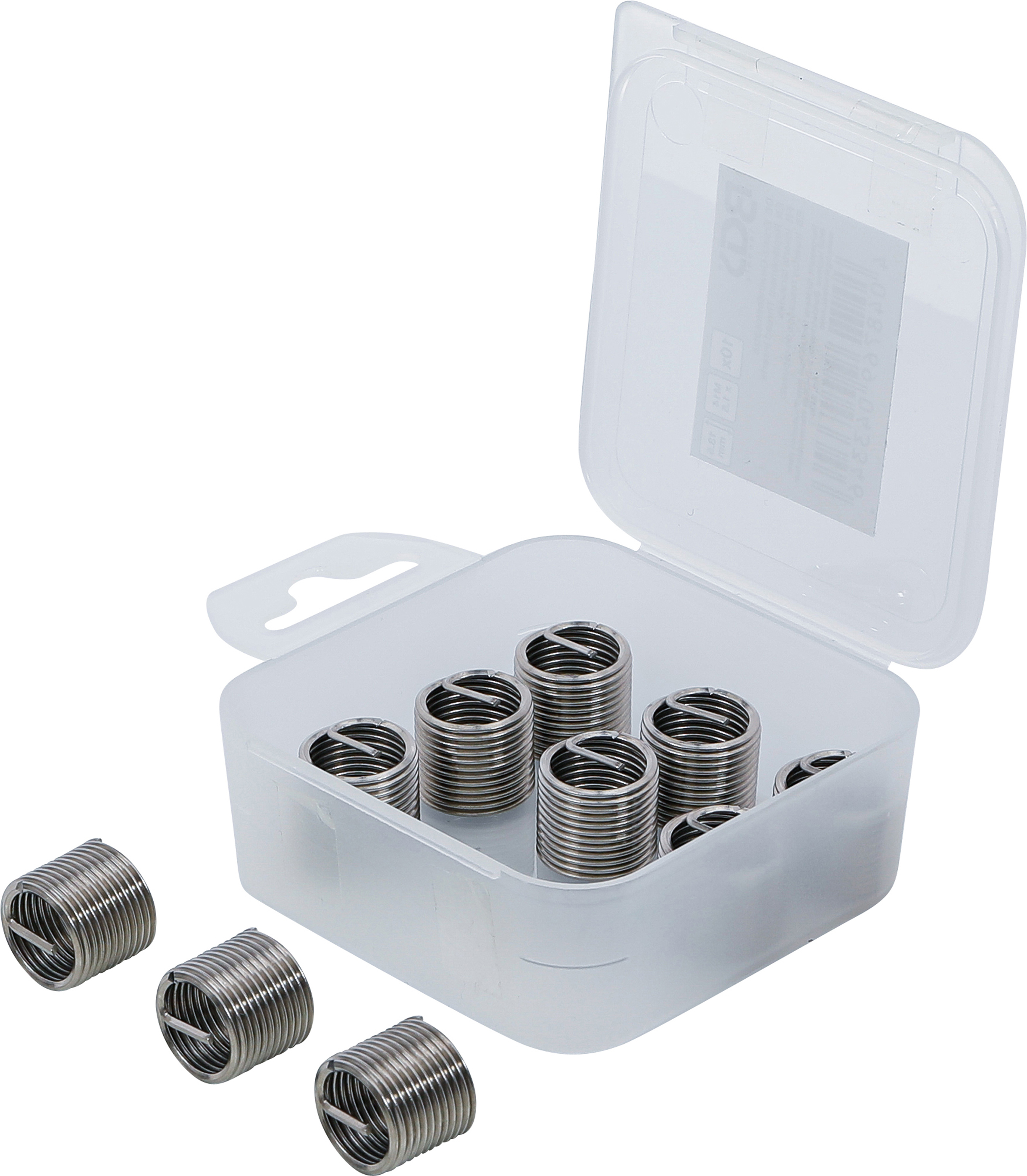 BGS Ersatz-Gewindeeinsätze | M14 x 1,5 mm | 10-tlg. BGS Ersatz-Gewindeeinsätze | M14 x 1,5 mm | 10-tlg.