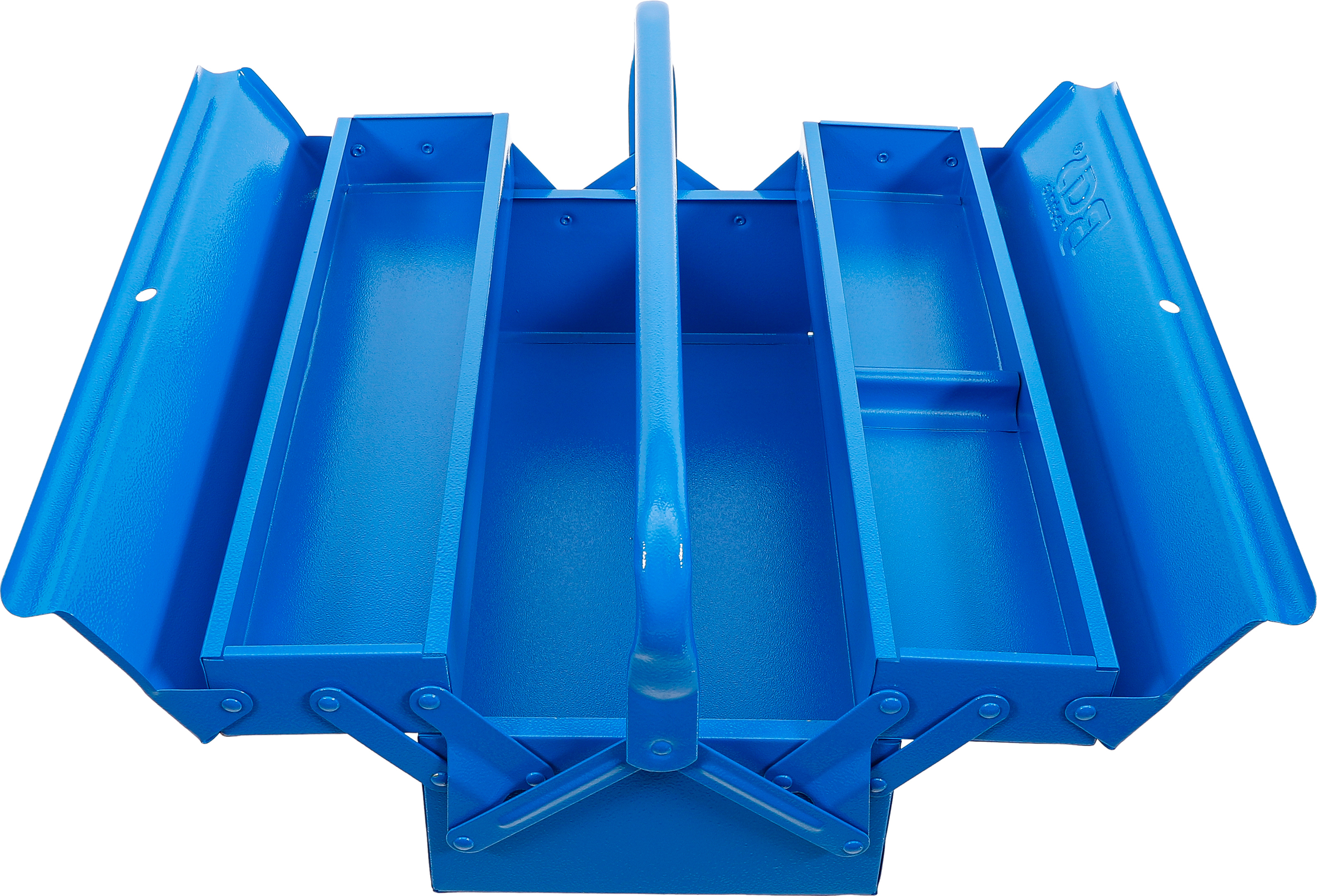 BGS Metall-Werkzeugkasten | leer | 420 x 200 x 150 mm | 3 Fächer