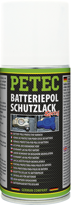 Petec Batteriepol Schutzlack Spray 150 ml