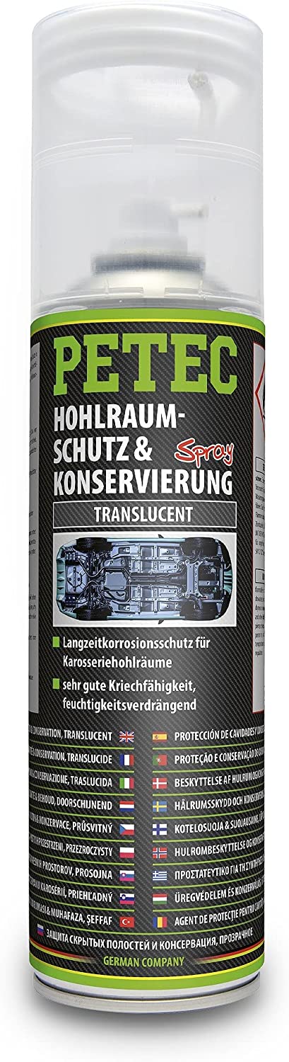 Petec Hohlraumschutz und Konservierung Spray 500 ml