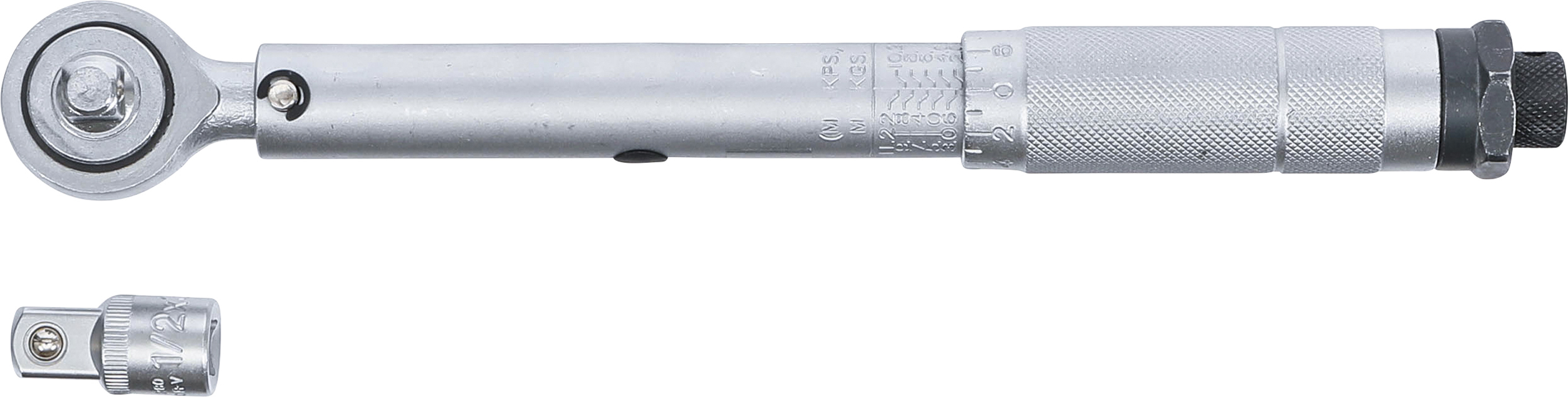 BGS Drehmomentschlüssel | Abtrieb Außenvierkant 10 mm (3/8") | 20 - 110 Nm