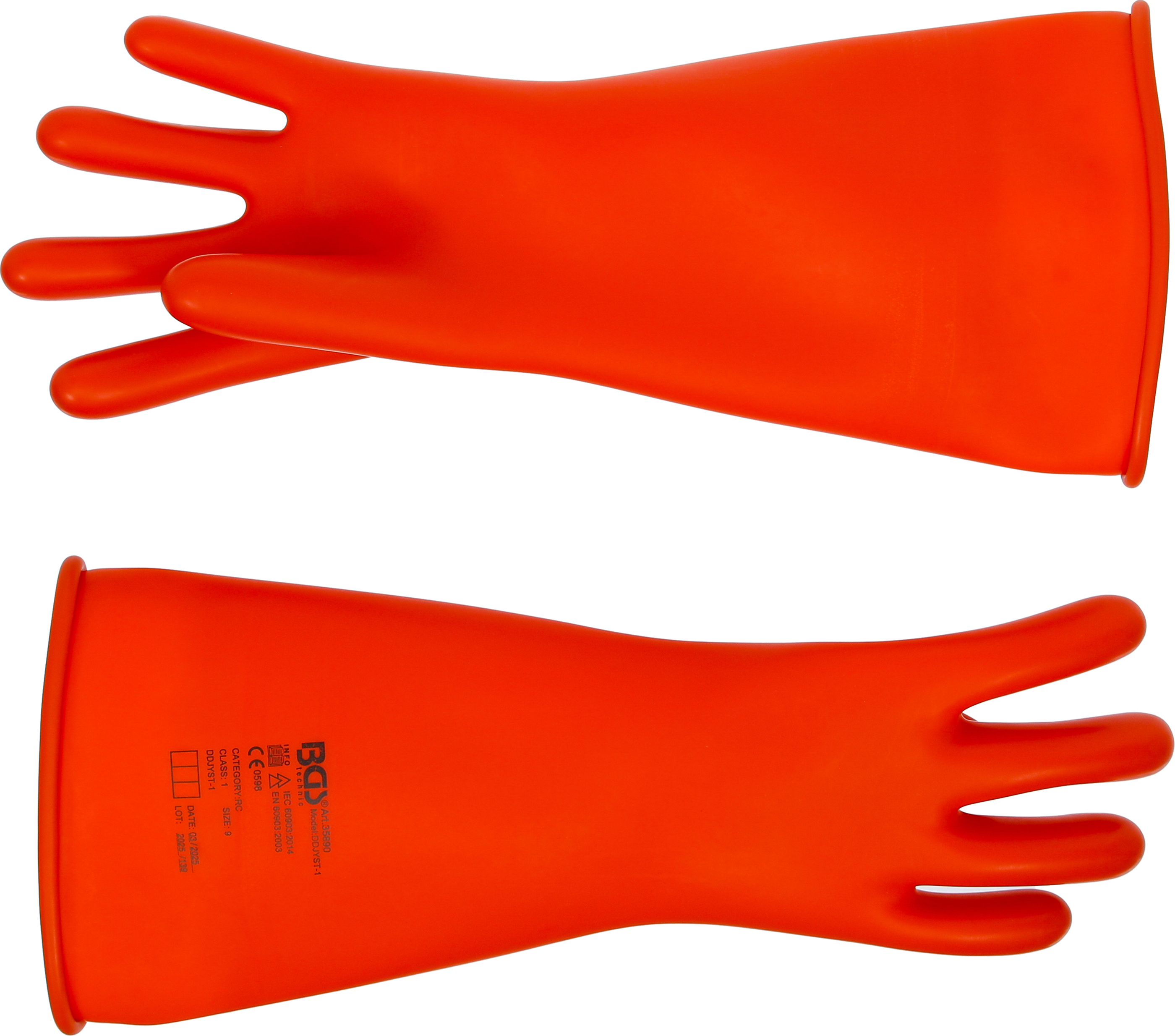 BGS Elektriker-Schutzhandschuhe | mit Naturlatex Schutzisolierung | Größe 9 (L) BGS Elektriker-Schutzhandschuhe | mit Naturlatex Schutzisolierung | Größe 9 (L)