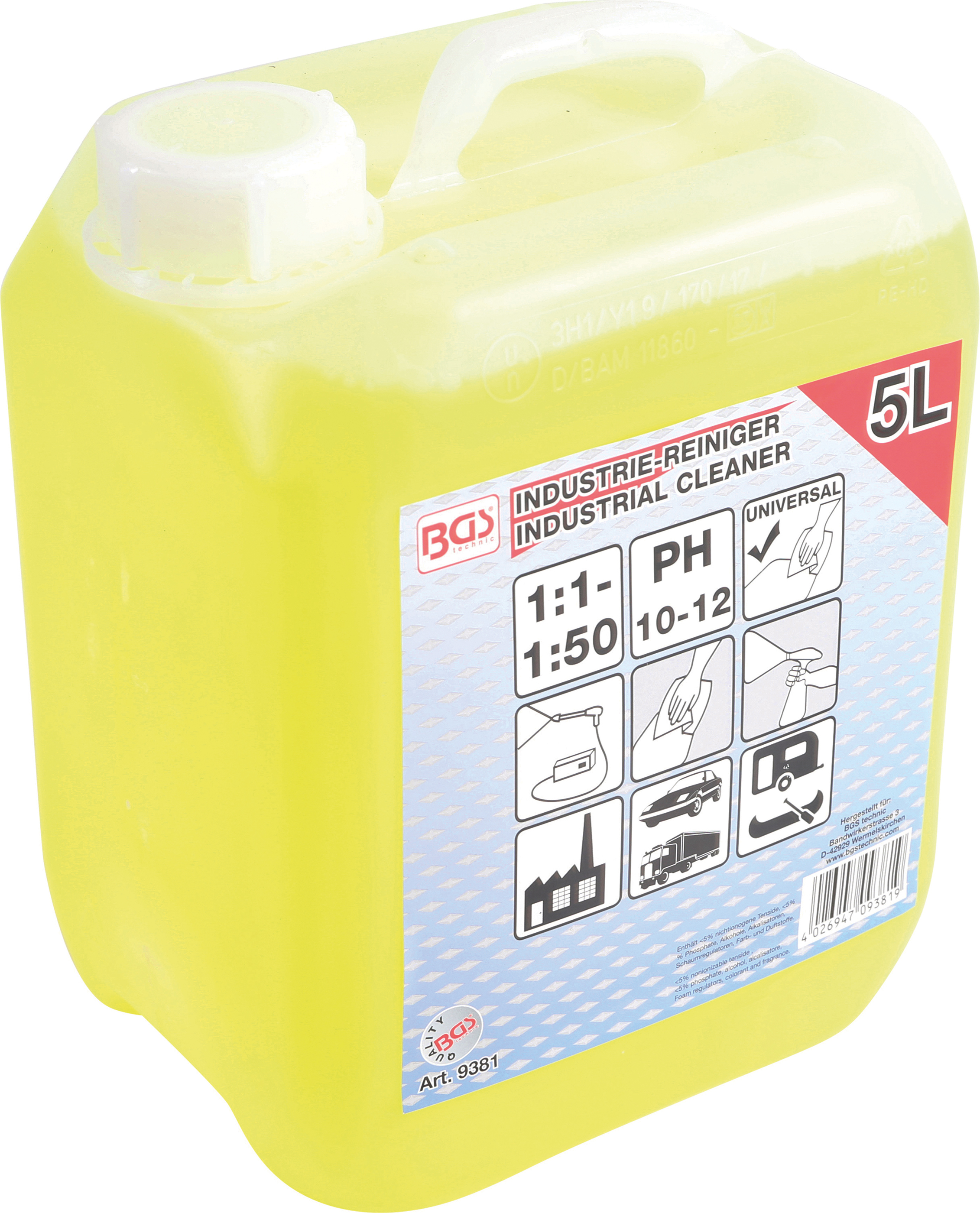 BGS Universal-Industriereiniger | 5 l