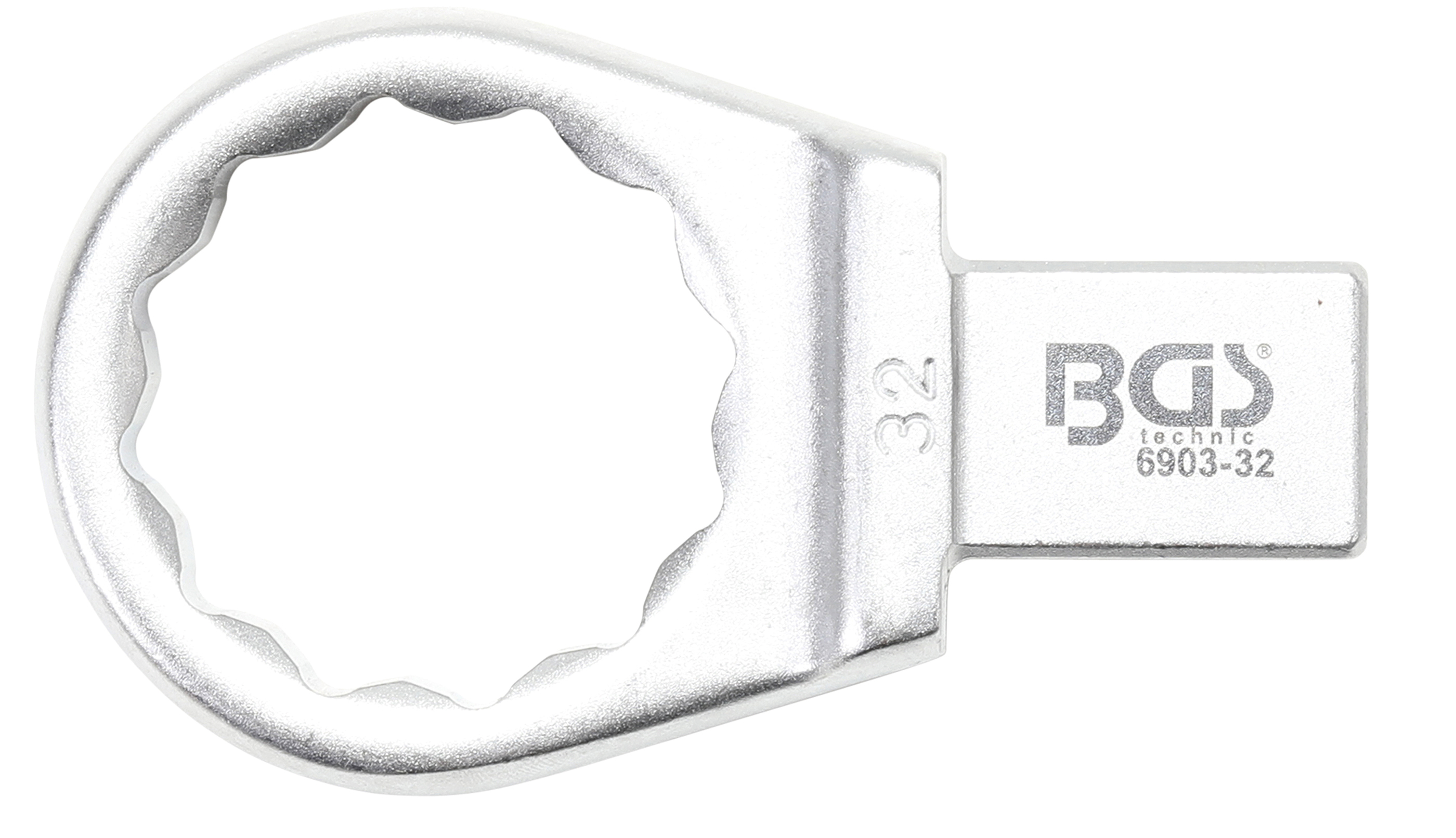 BGS Einsteck-Ringschlüssel | 32 mm | Aufnahme 14 x 18 mm