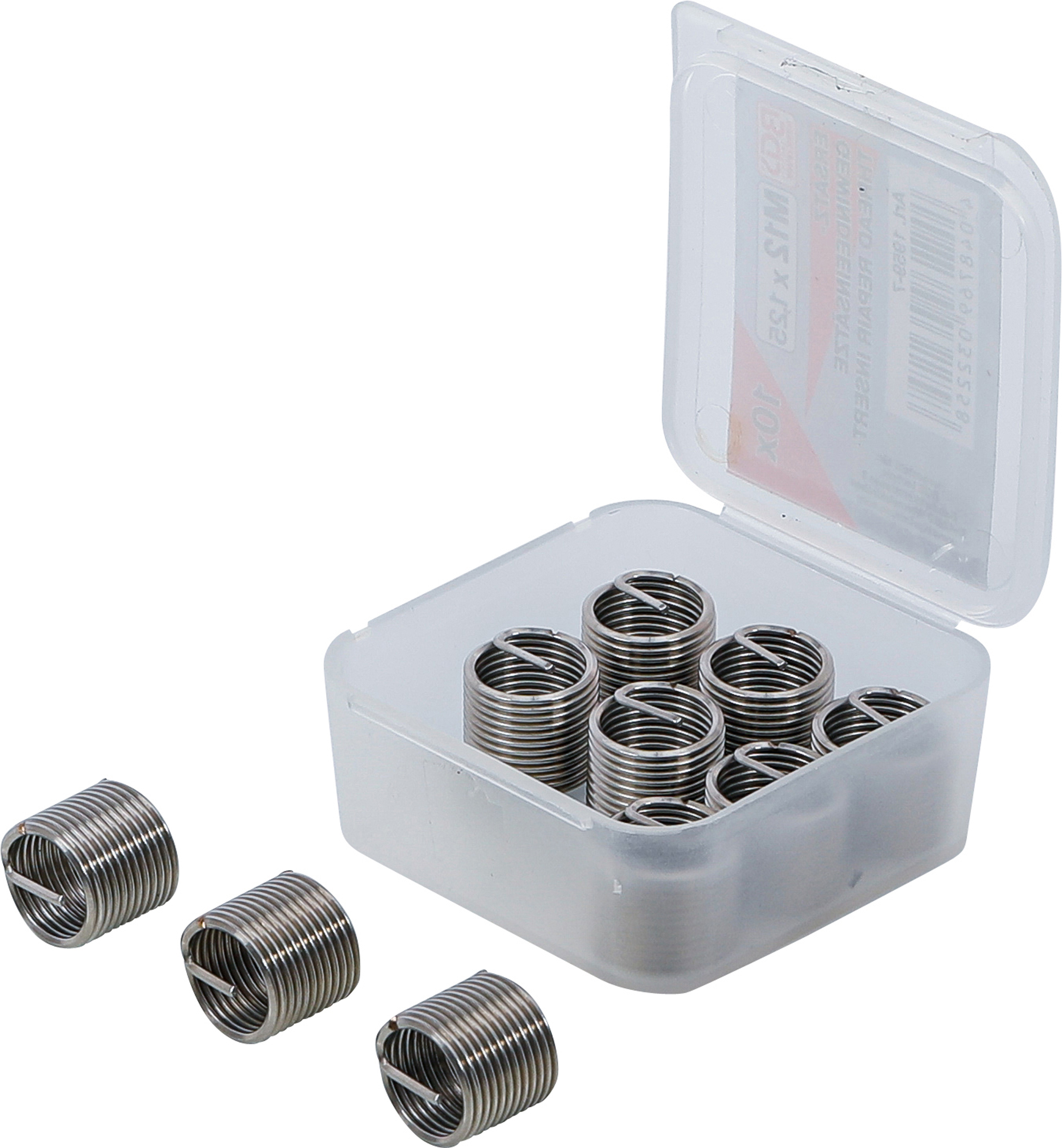 BGS Ersatz-Gewindeeinsätze | M12 x 1,25 | 10-tlg. BGS Ersatz-Gewindeeinsätze | M12 x 1,25 | 10-tlg.