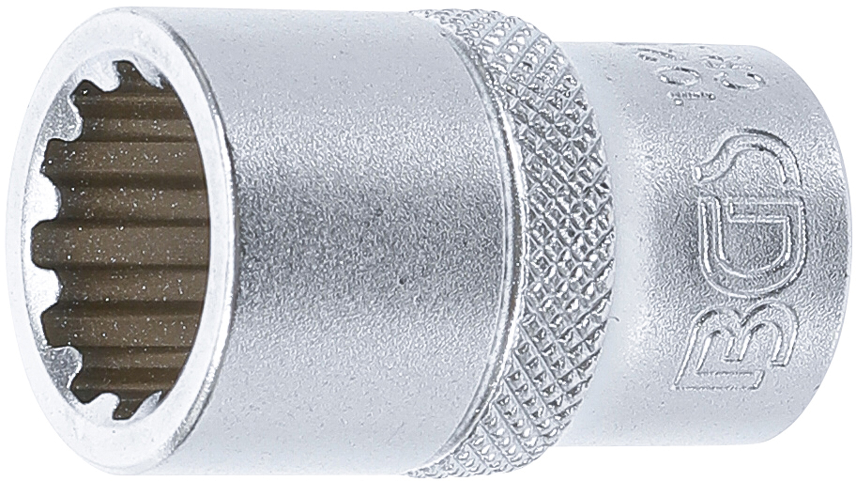 BGS Steckschlüssel-Einsatz Gear Lock | Antrieb Innenvierkant 12,5 mm (1/2") | SW 15 mm