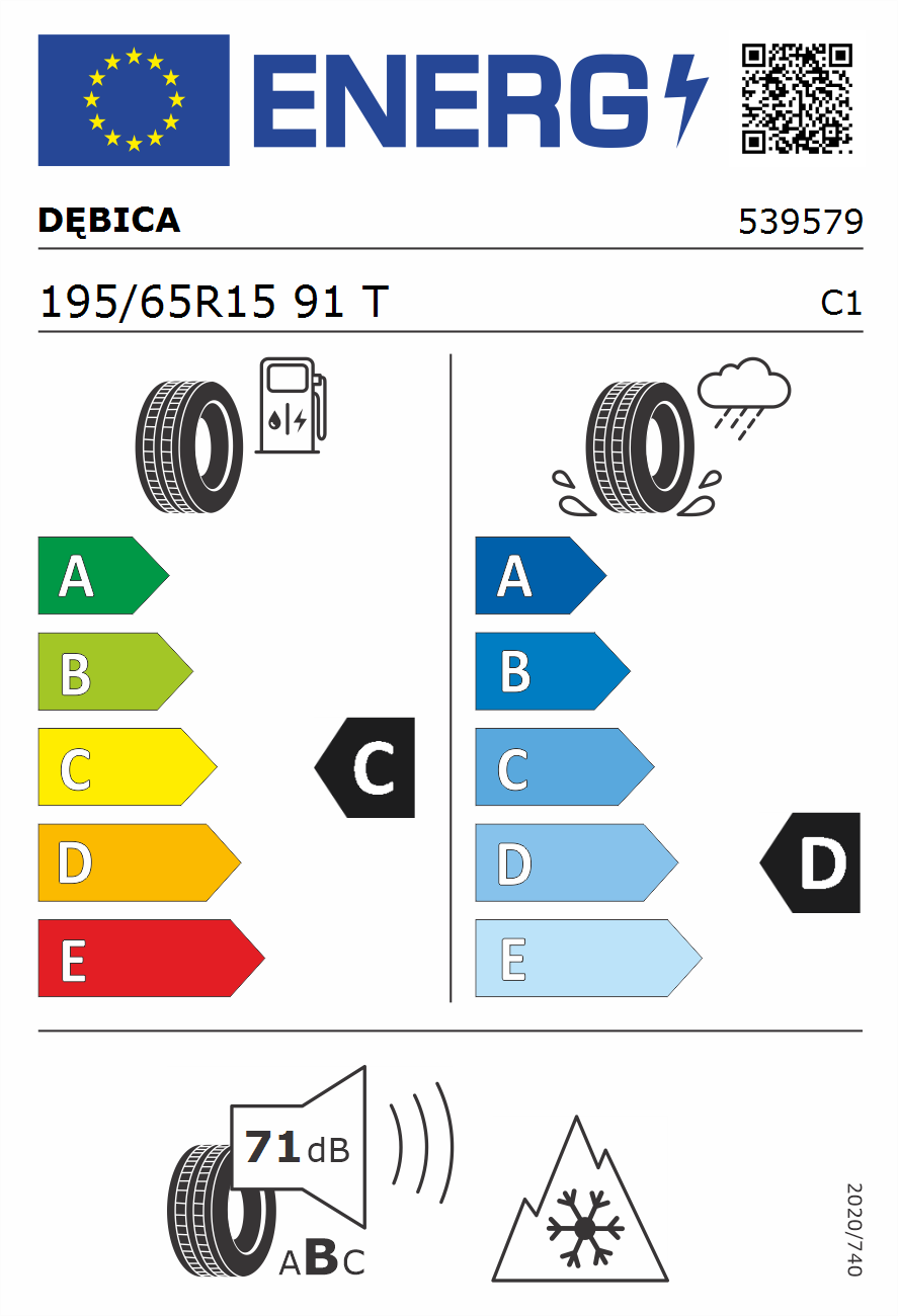 195/65R15 91T Debica Frigo 2 M+S Winterreifen