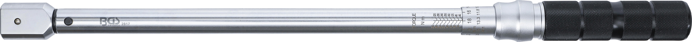 BGS Drehmomentschlüssel | 60 - 340 Nm | für 14 x 18 mm Einsteckwerkzeuge BGS Drehmomentschlüssel | 60 - 340 Nm | für 14 x 18 mm Einsteckwerkzeuge