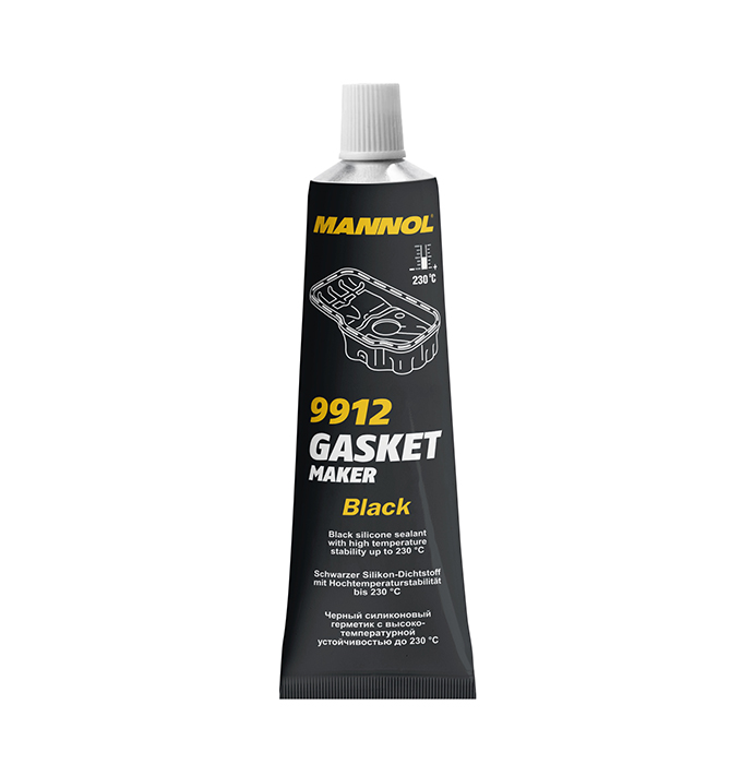 Mannol 9912 Gasket Maker Silikon Dichtstoff Schwarz 85g