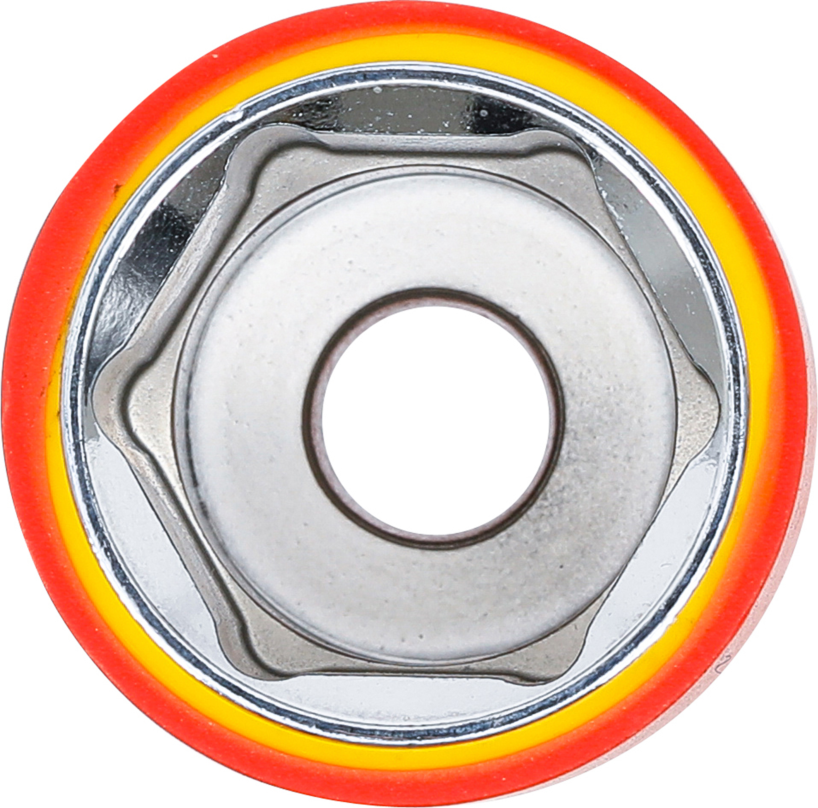 BGS VDE-Steckschlüssel-Einsatz Sechskant | Antrieb Innenvierkant 12,5 mm (1/2") | SW 27 mm