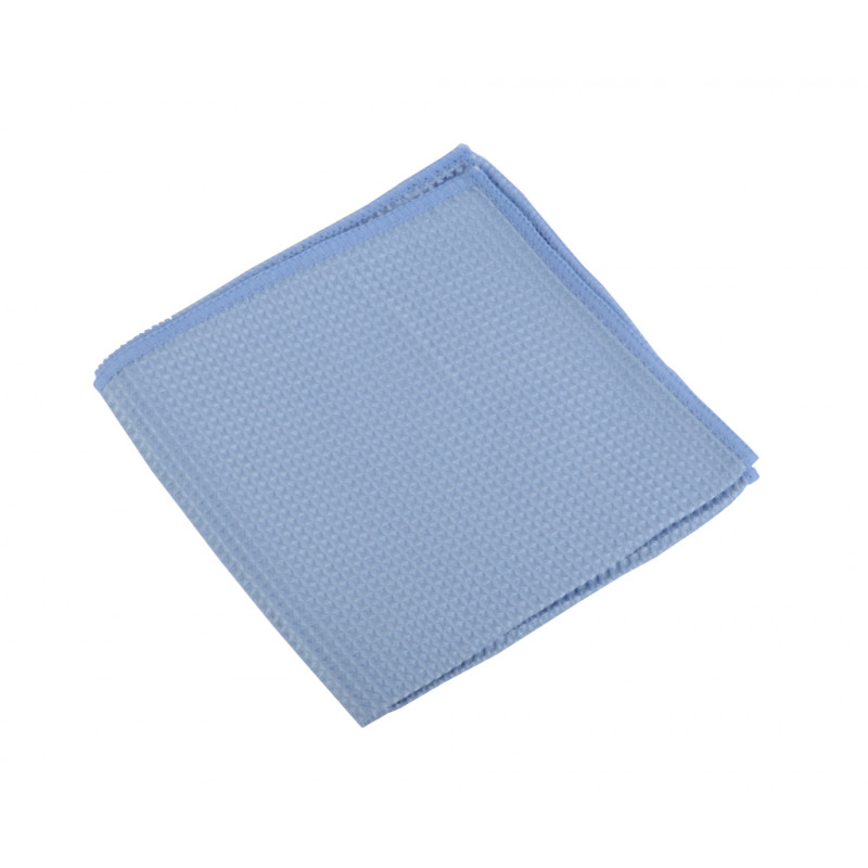 Microfaser Waffeltuch blau 40x40 cm
