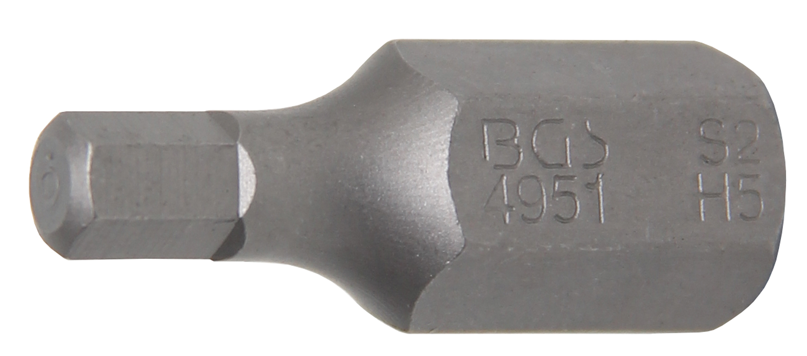 BGS Bit | Antrieb Außensechskant 10 mm (3/8") | Innensechskant 5 mm