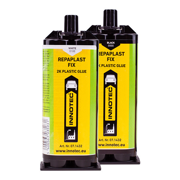 Innotec Repaplast Fix schwarz 2K PU Klebstoff 50 ml