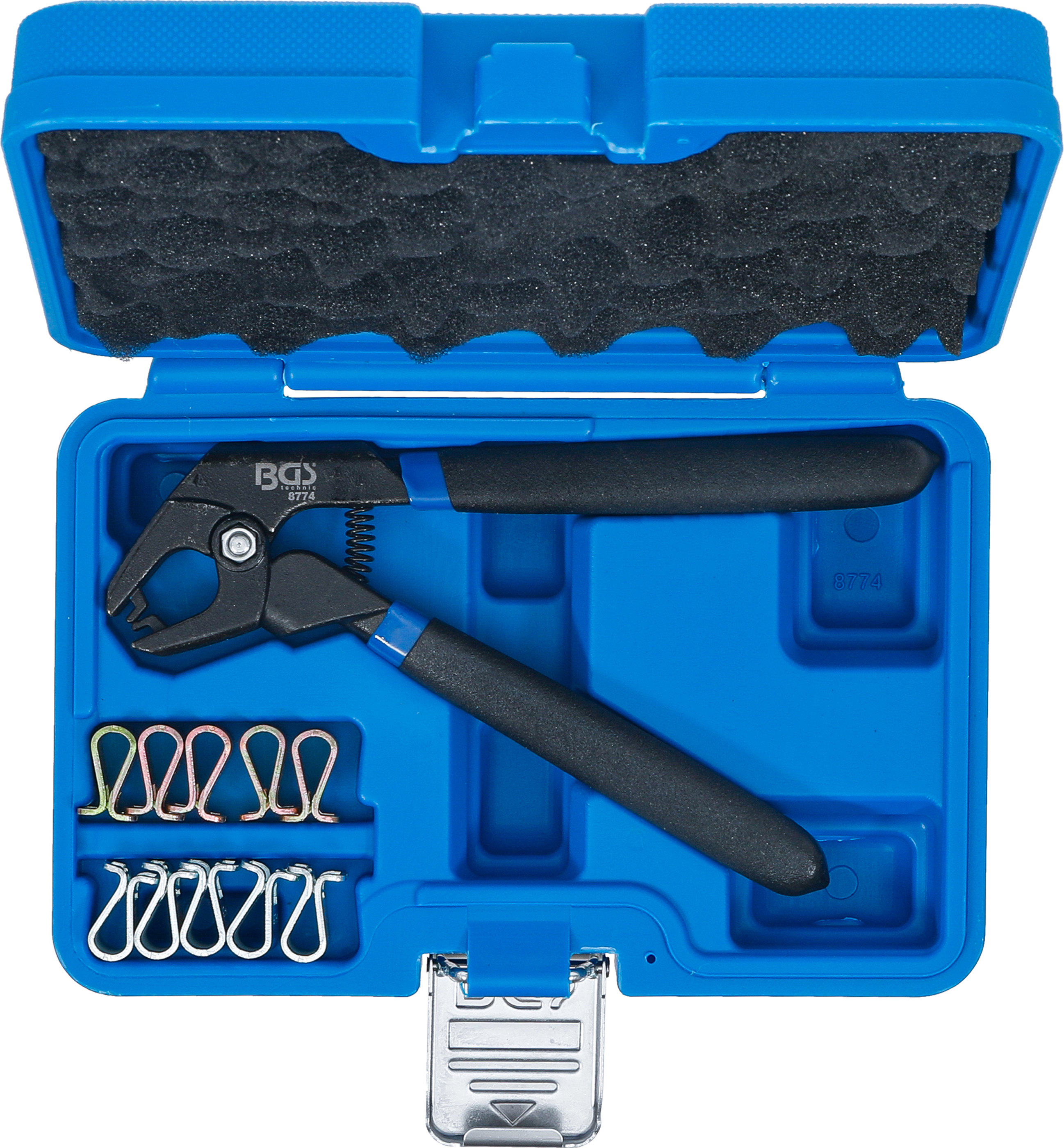 BGS Fixierklammern-Satz mit Klammernzange | 11-tlg.