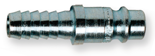 Berner Stecknippel 6mm Druckluft DN7,8 Stahl verzinkt mit Schlauchanschluss