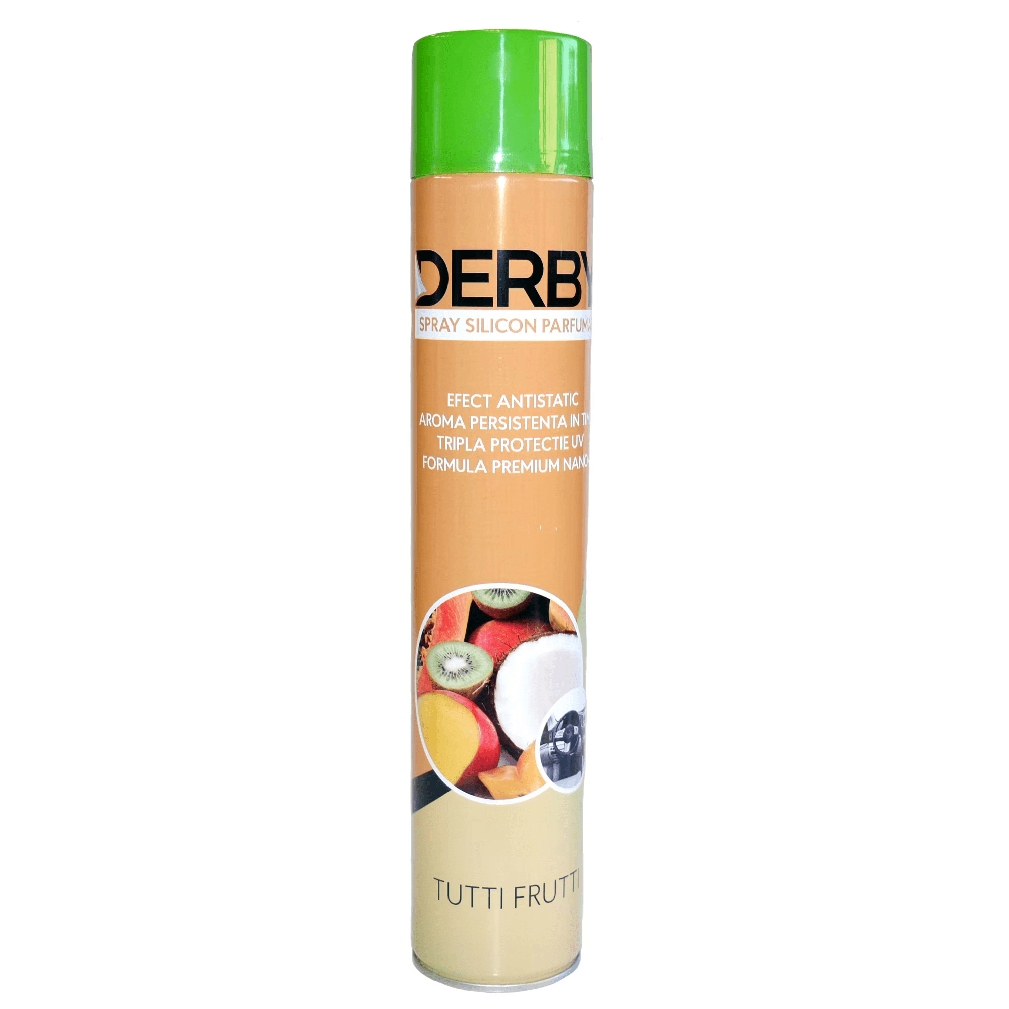 Derby Silikon Cockpit Spray Tutti Frutti Antistatisch 750 ml