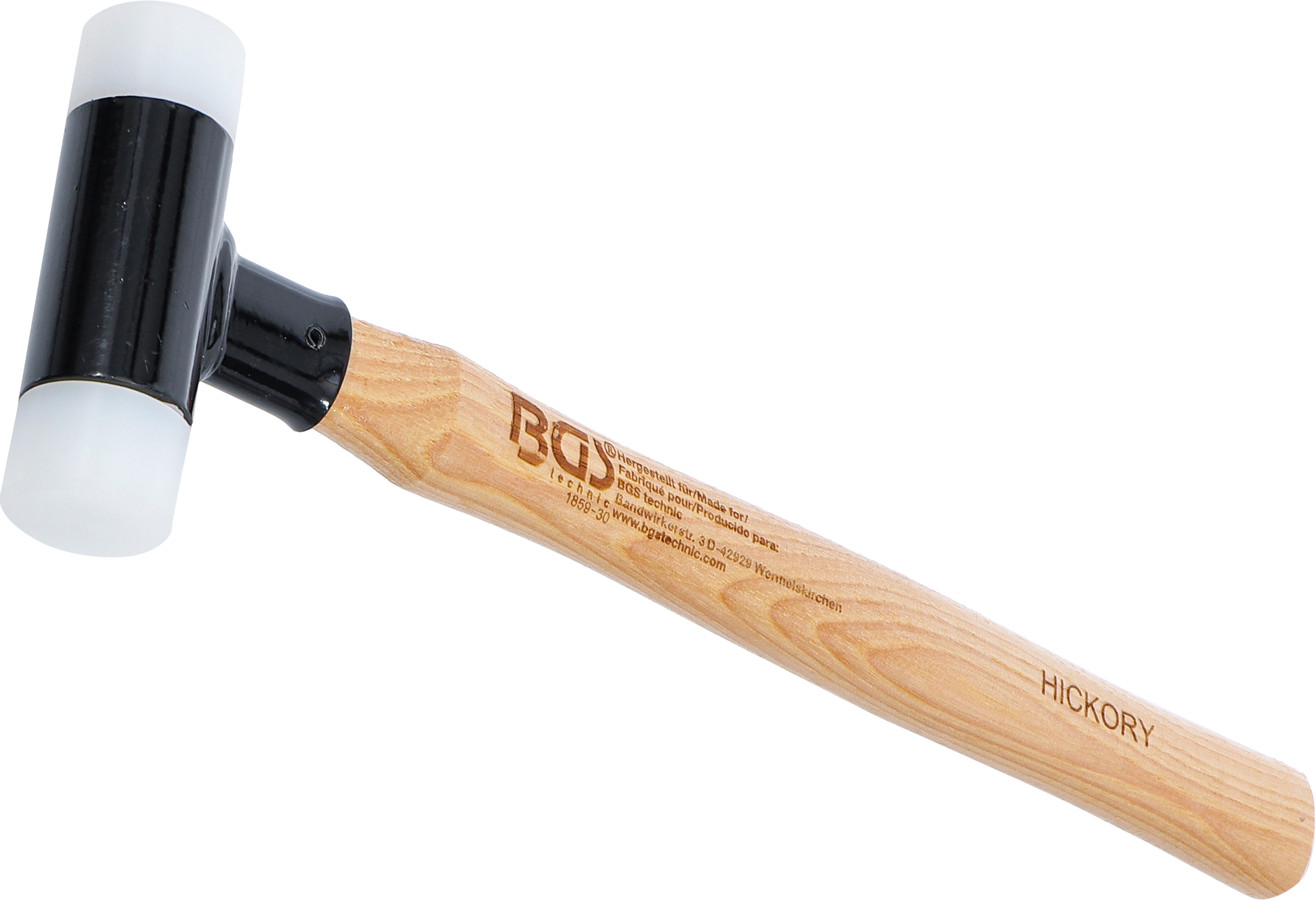 BGS Schonhammer | Hickory-Stiel | rückschlagfrei | Ø 30 mm | 300 g