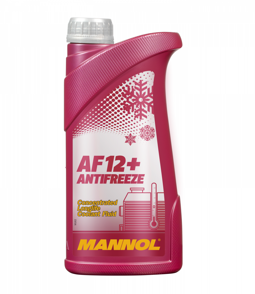 Mannol 4112 Kühlerfrostschutz Antifreeze AF12+ Longlife Konzentrat 1 Liter