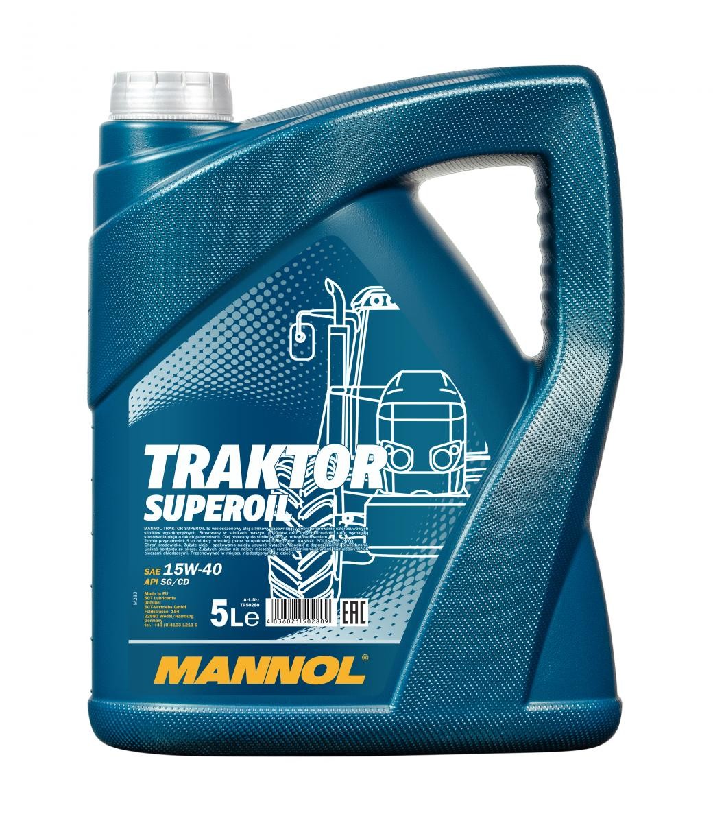 15W-40 Mannol 7406 Traktor Superoil Motoröl 5 Liter