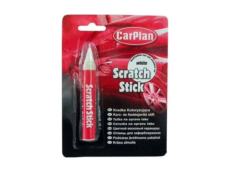 CarPlan Lackstift Kratzer Entferner Stift Füller Weiss