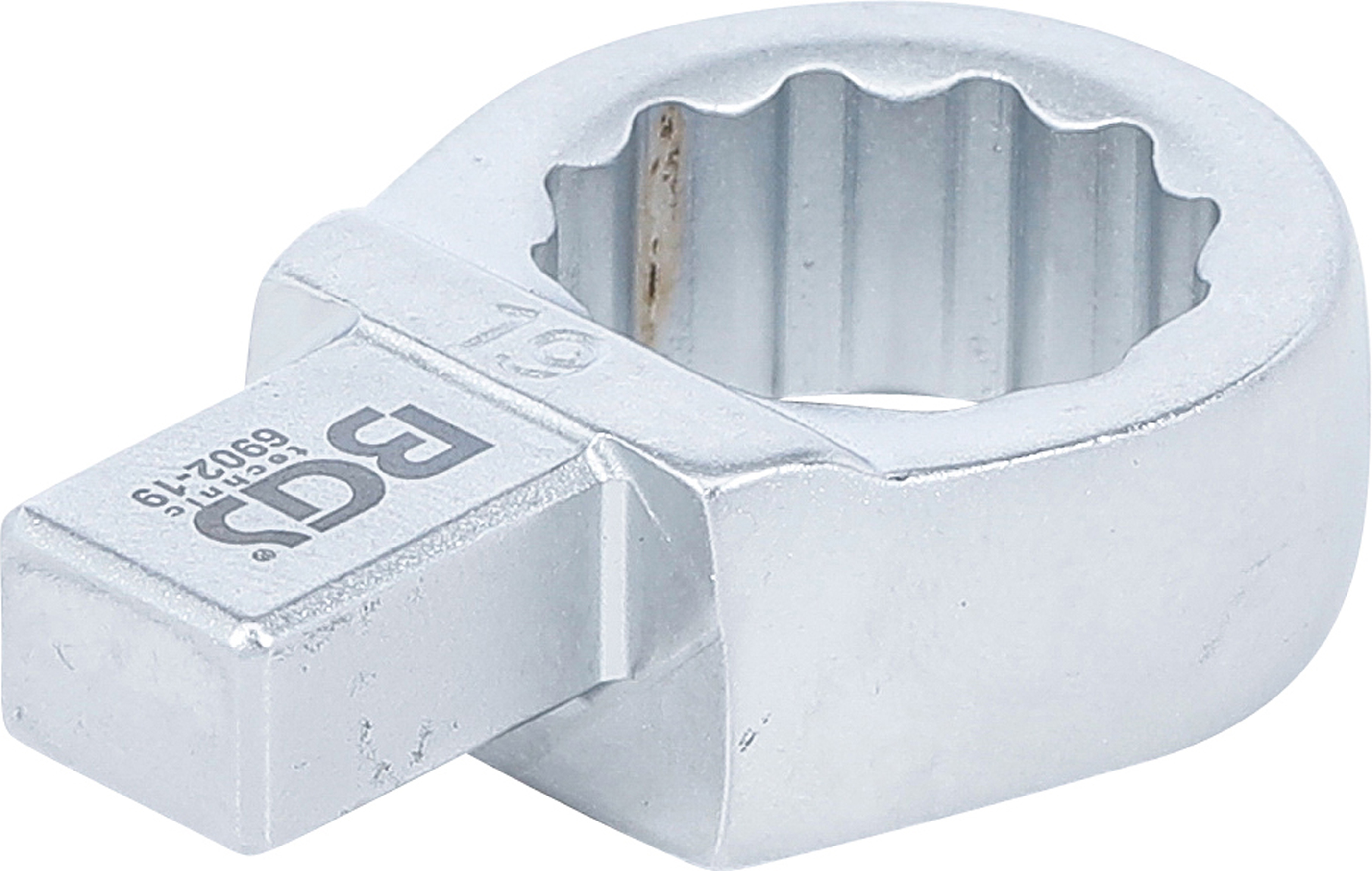 BGS Einsteck-Ringschlüssel | 19 mm | Aufnahme 9 x 12 mm BGS Einsteck-Ringschlüssel | 19 mm | Aufnahme 9 x 12 mm