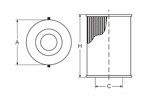 Ölfilter SCT Germany SH 4788 P