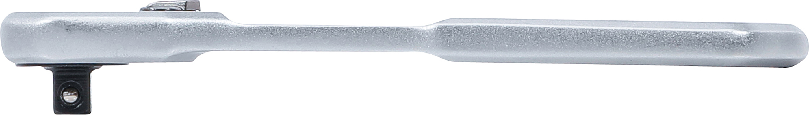 BGS Umschaltknarre | extra flach | feinverzahnt | Abtrieb Außenvierkant 6,3 mm (1/4")