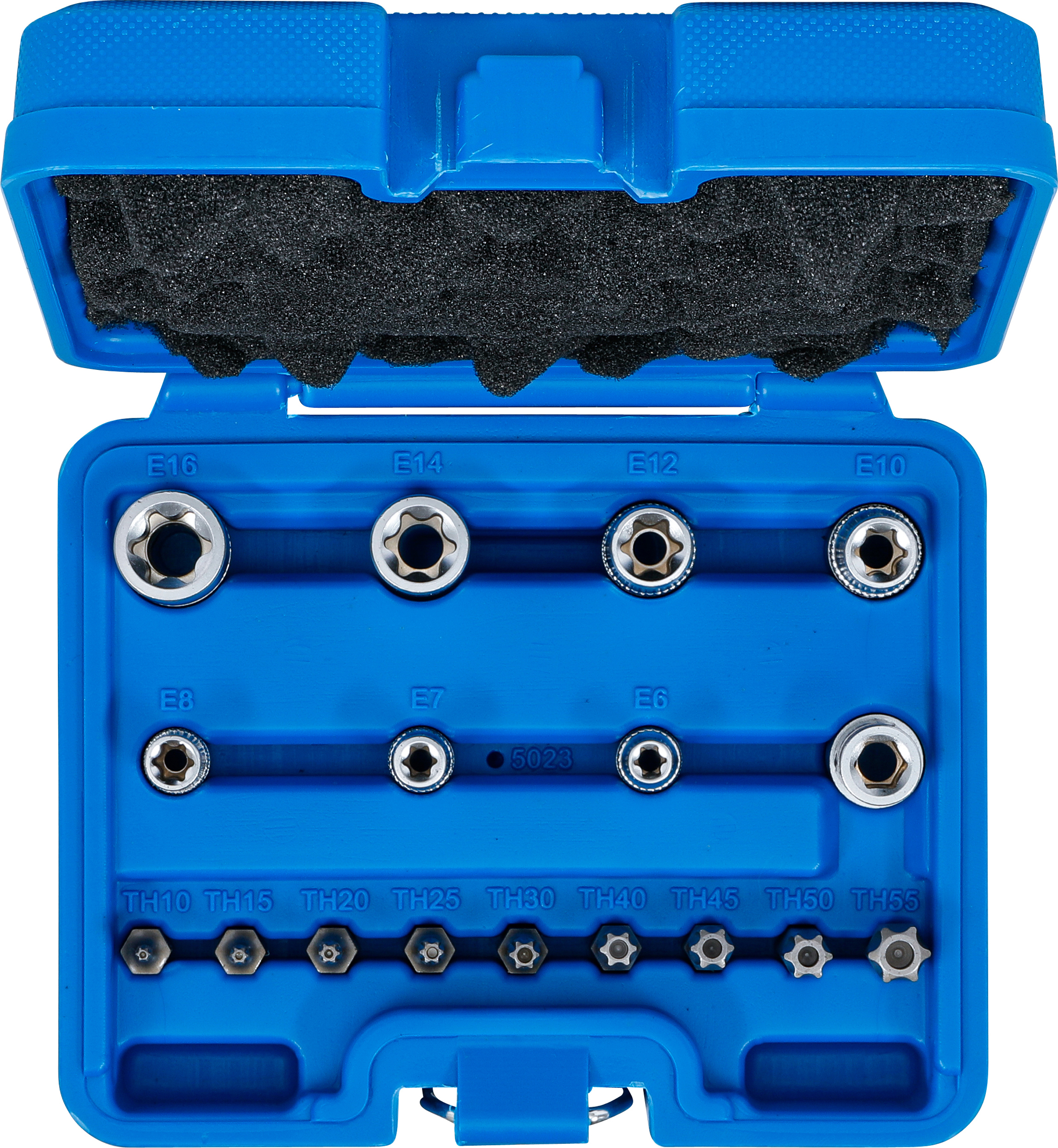 BGS Bit- und Steckschlüssel-Satz | E-Profil / T-Profil (für Torx) | 17-tlg.