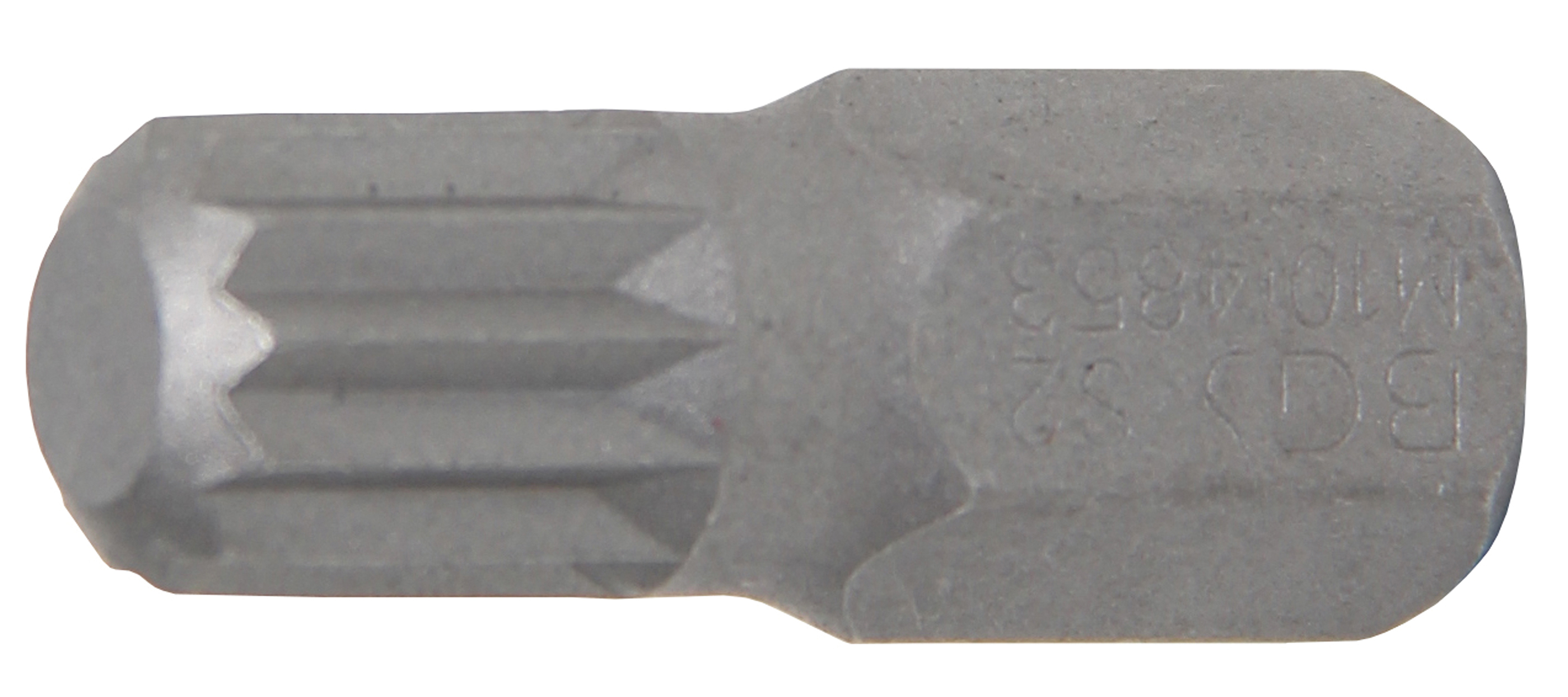 BGS Bit | Antrieb Außensechskant 10 mm (3/8") | Innenvielzahn (für XZN) M10