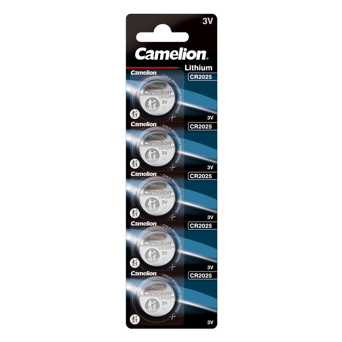 Camelion Lithium CR2025 Knopfzelle CR 2025 Batterien 5er Pack