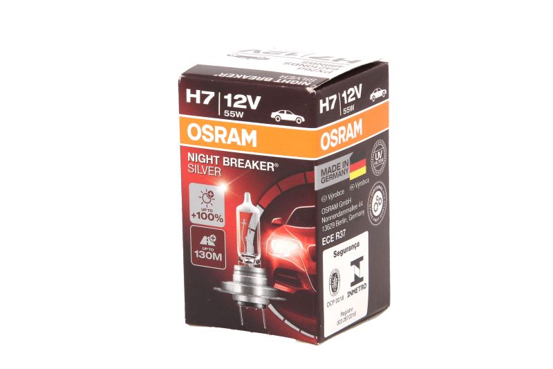 Osram H7 Night Breaker Silver 64210 NBS PX26d 12V 55W Autolampe Halogen Scheinwerfer
