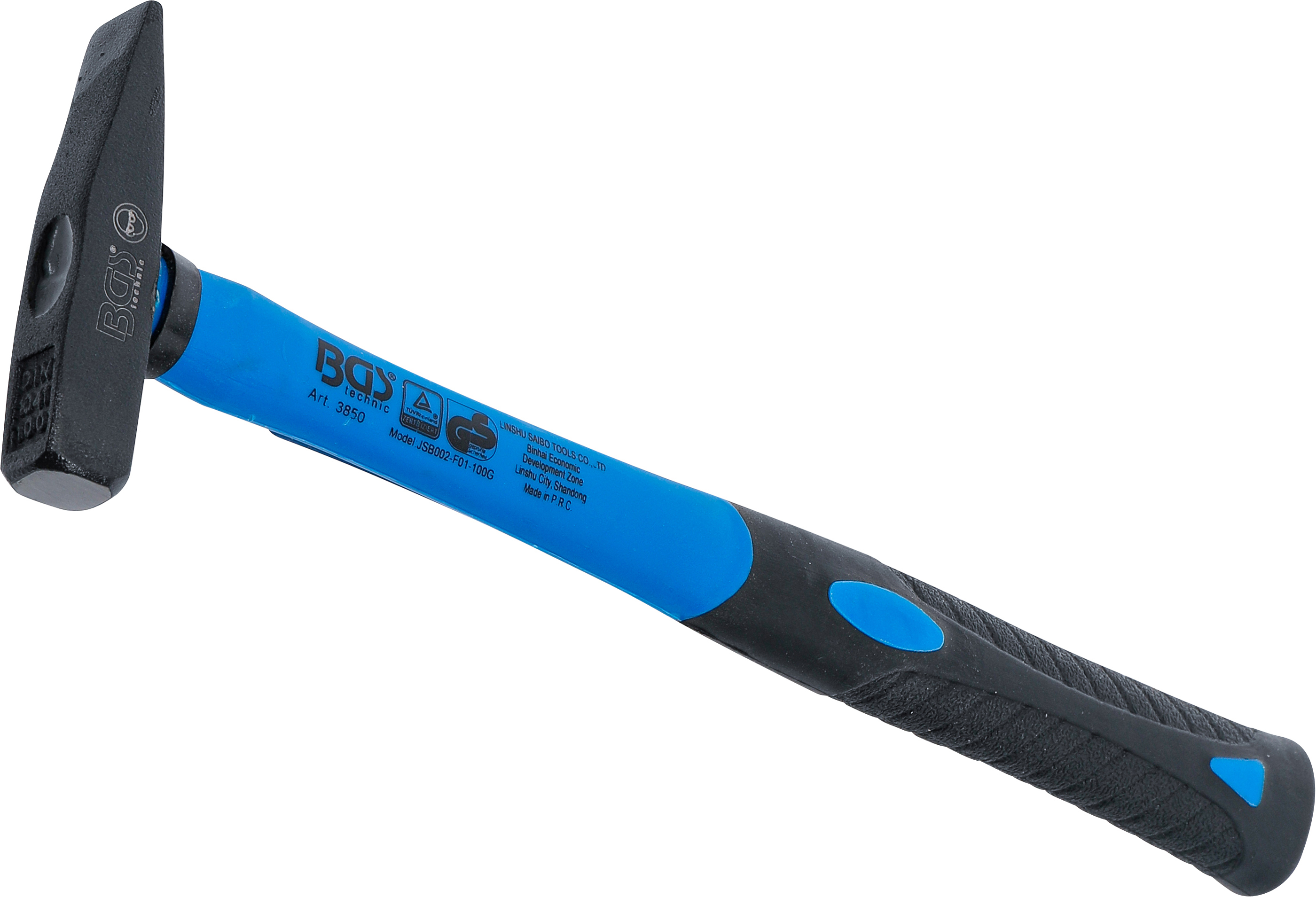 BGS Schlosserhammer | Fiberglasstiel | DIN 1041 | 100 g