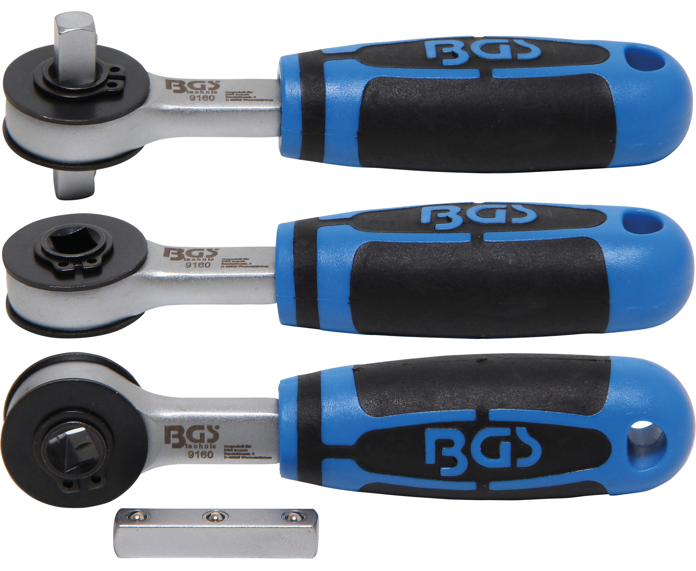 BGS Durchsteckknarre | Abtrieb Innenvierkant 6,3 mm (1/4")