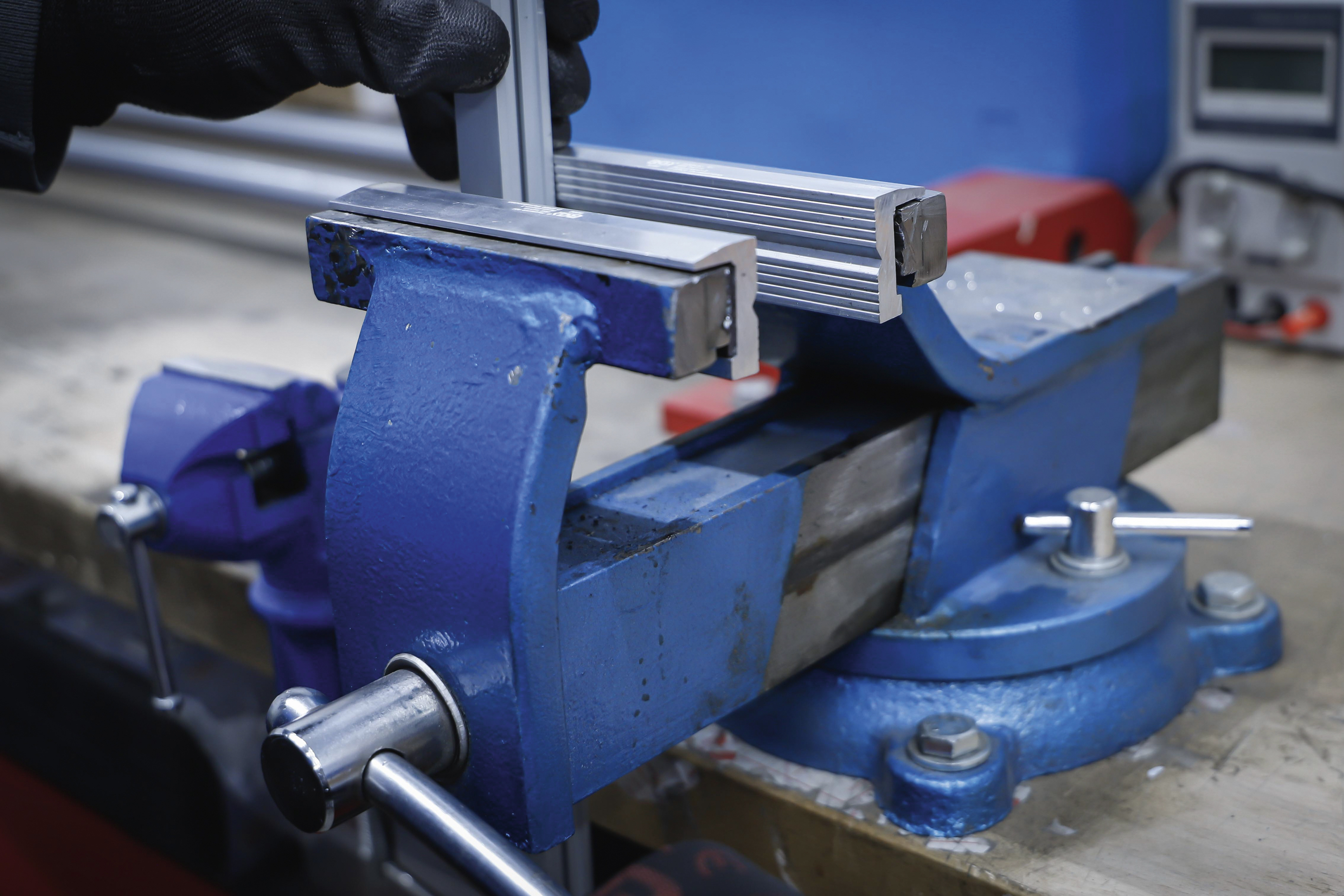 BGS Schraubstock-Schutzbacken | Aluminium | Breite 150 mm | 2-tlg.