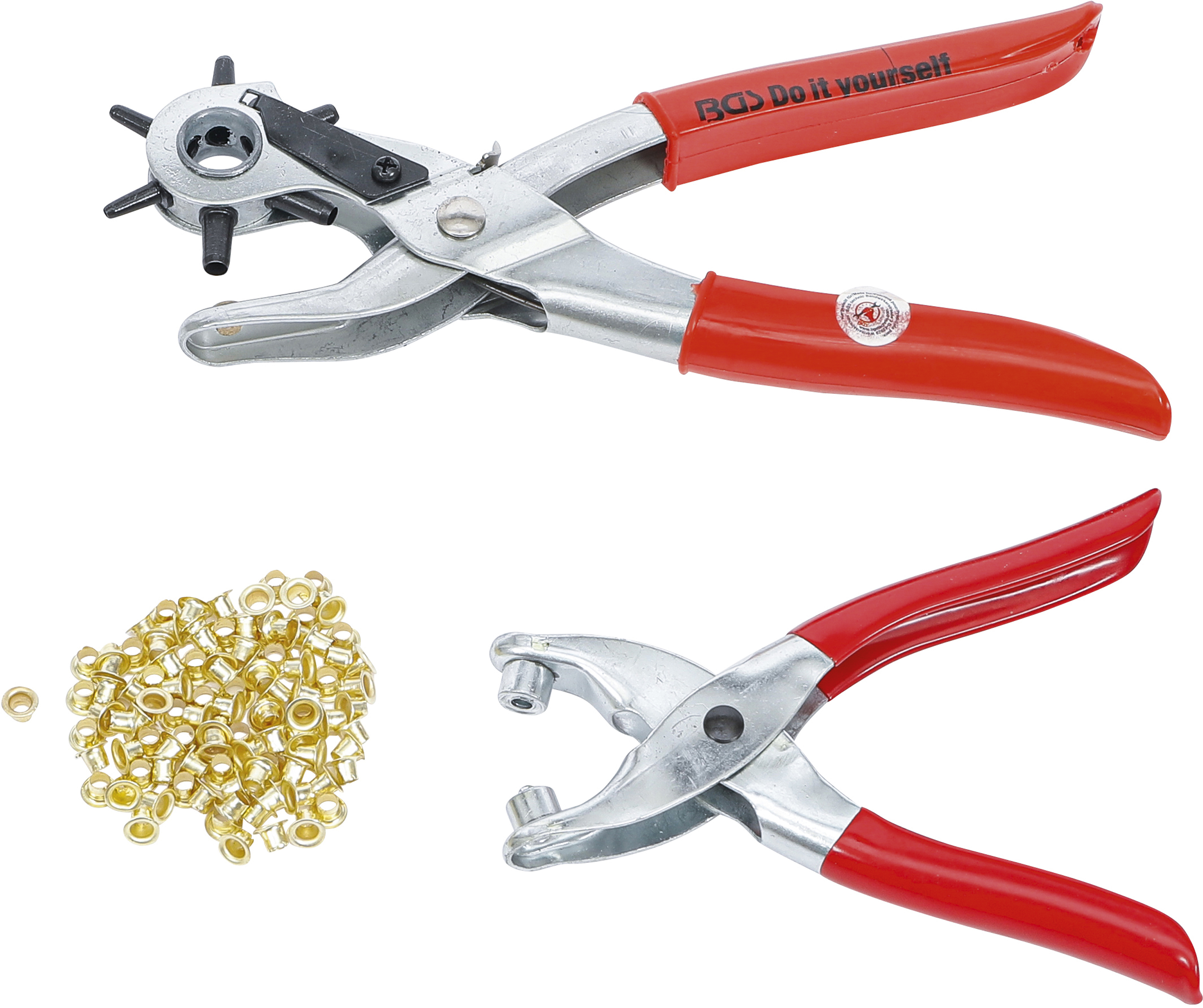 BGS Revolver-Lochzange und Ösenzange-Satz | 102-tlg.