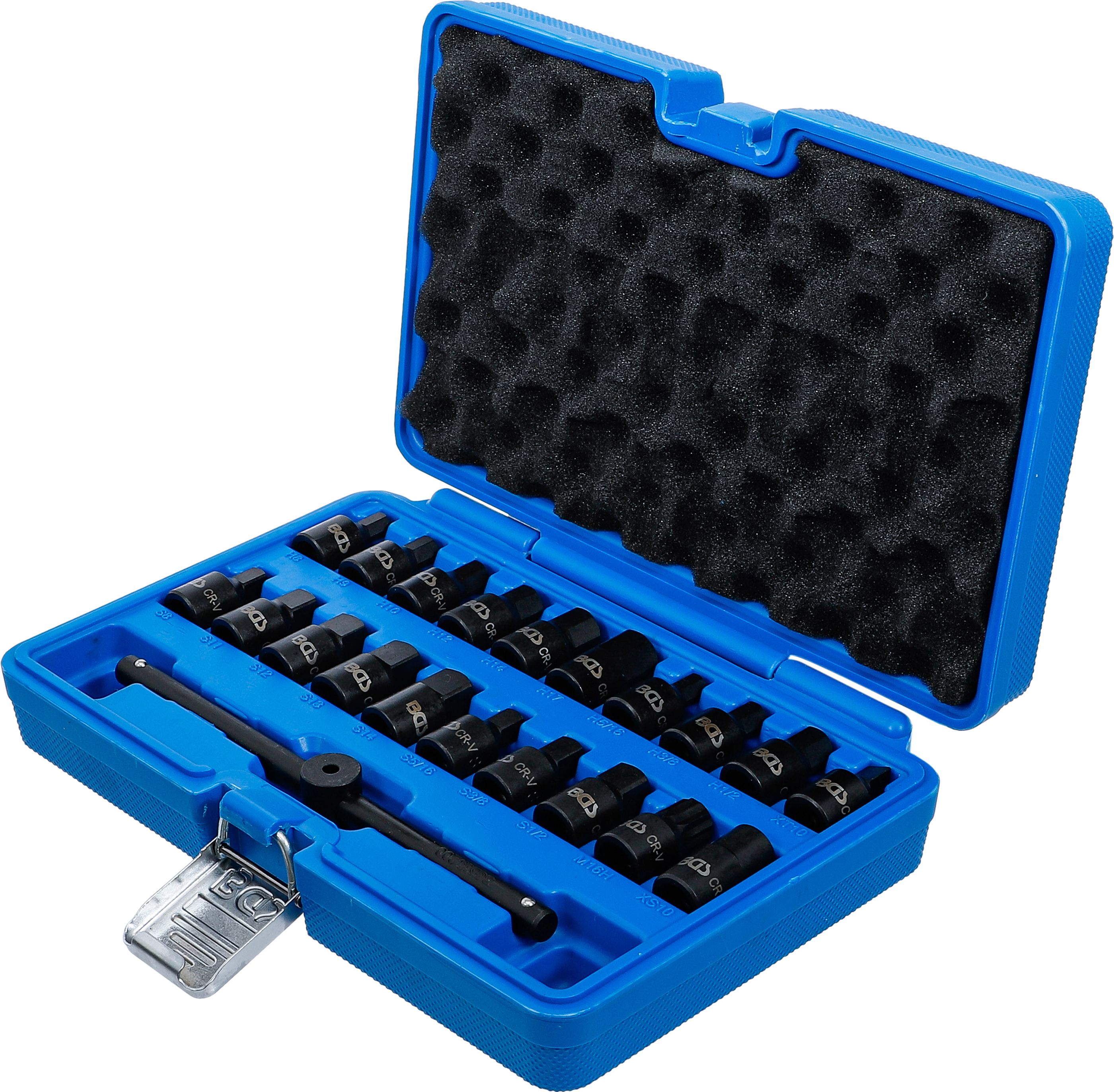 BGS Ölwannen-Spezial-Einsatz-Satz | Antrieb Innenvierkant 10 mm (3/8") | 21-tlg.