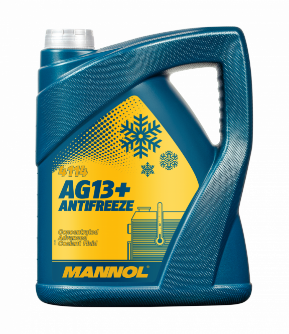 Mannol 4114 Kühlerfrostschutz Antifreeze AG13+ Advanced Konzentrat 5 Liter