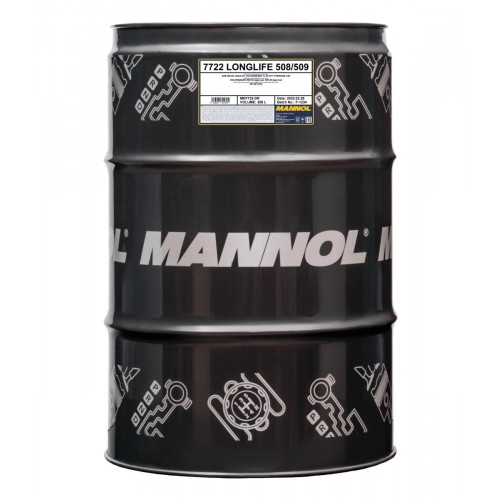 0W-20 Mannol 7722 Longlife 508/509 Motoröl 208 Liter