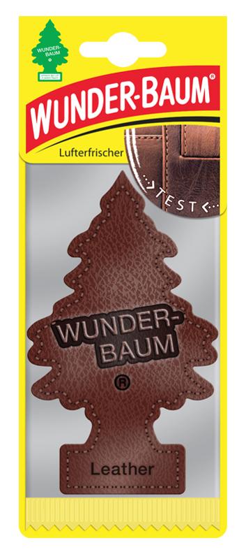 Wunderbaum Lufterfrischer Leather Echtleder Leder