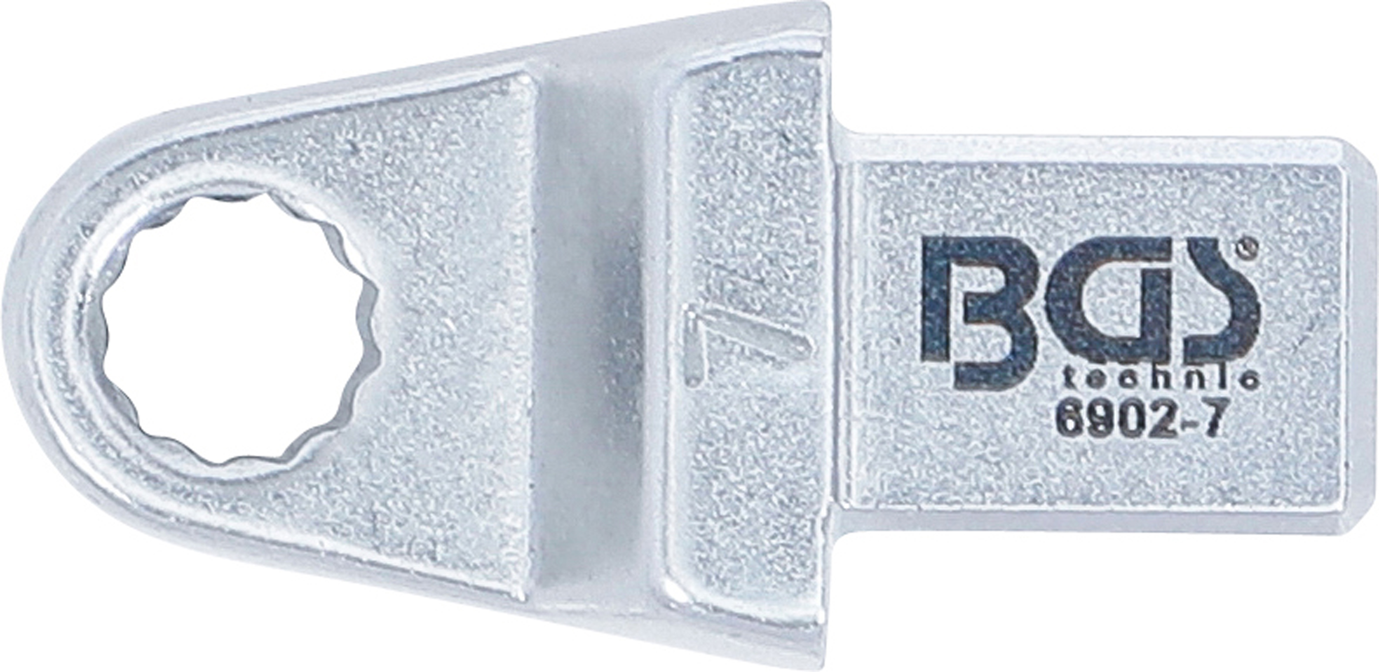 BGS Einsteck-Ringschlüssel | 7 mm | Aufnahme 9 x 12 mm BGS Einsteck-Ringschlüssel | 7 mm | Aufnahme 9 x 12 mm