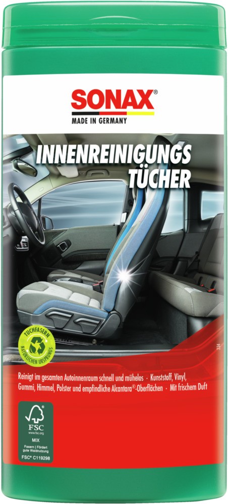Sonax InnenReinigungstücher Box 25 Stk
