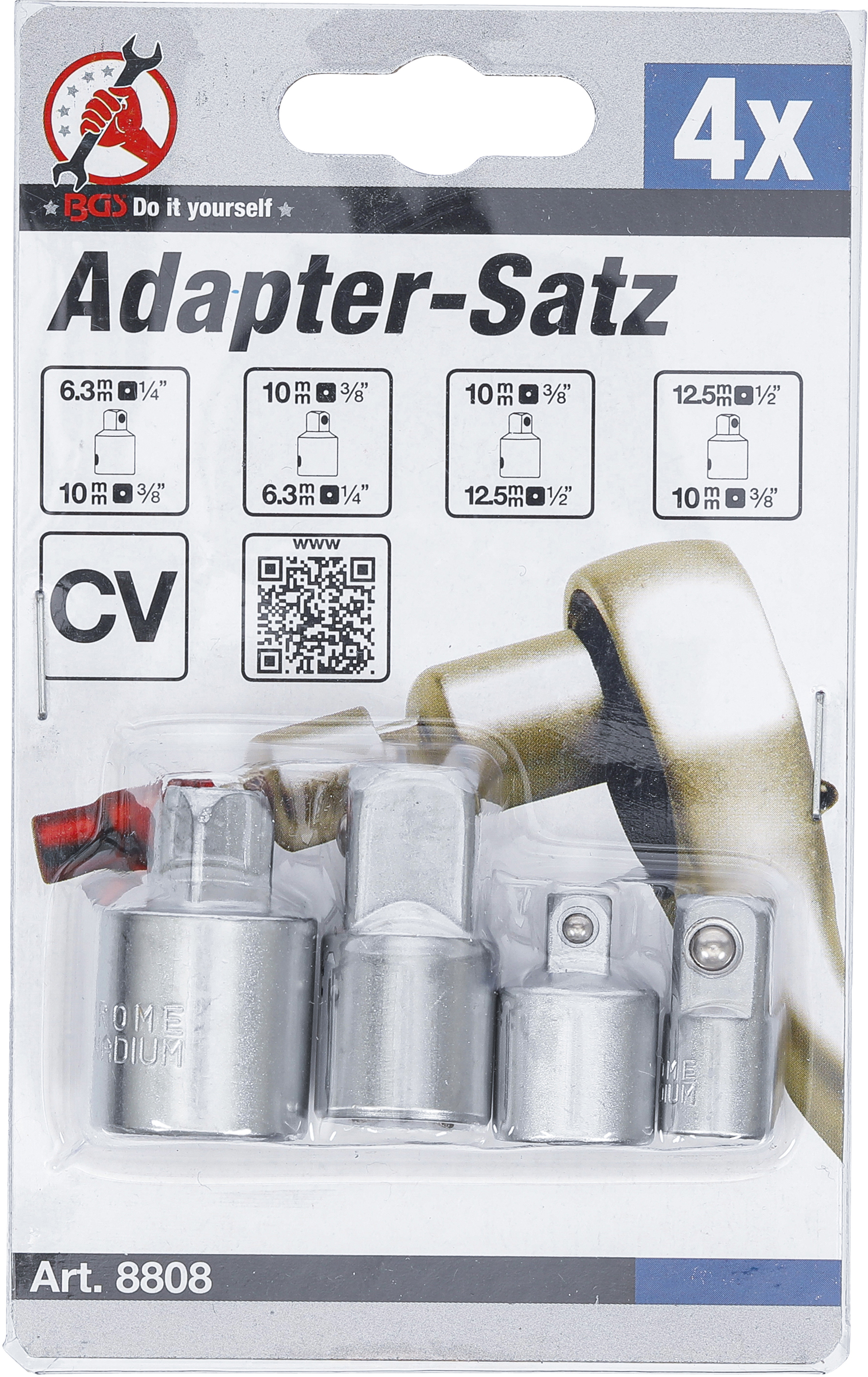 BGS Adapter-Satz | 4-tlg.