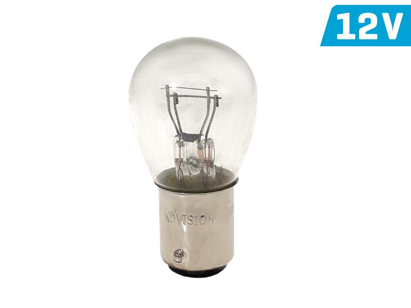 Vision Kugellampe Glühlampe 12V 21/5W P21/5W BAY15D 10er Pack