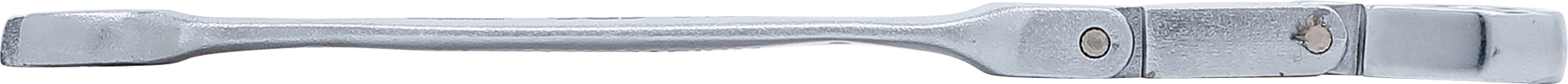 BGS Doppelgelenk-Ratschenring-Maulschlüssel | abwinkelbar | SW 9 mm
