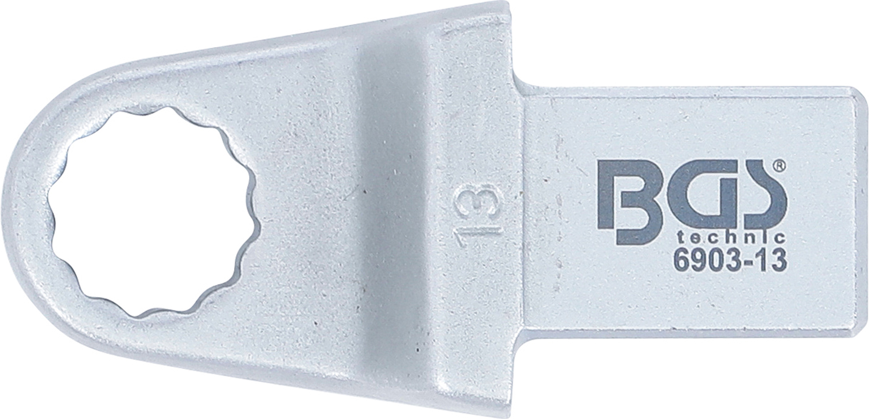 BGS Einsteck-Ringschlüssel | 13 mm | Aufnahme 14 x 18 mm BGS Einsteck-Ringschlüssel | 13 mm | Aufnahme 14 x 18 mm