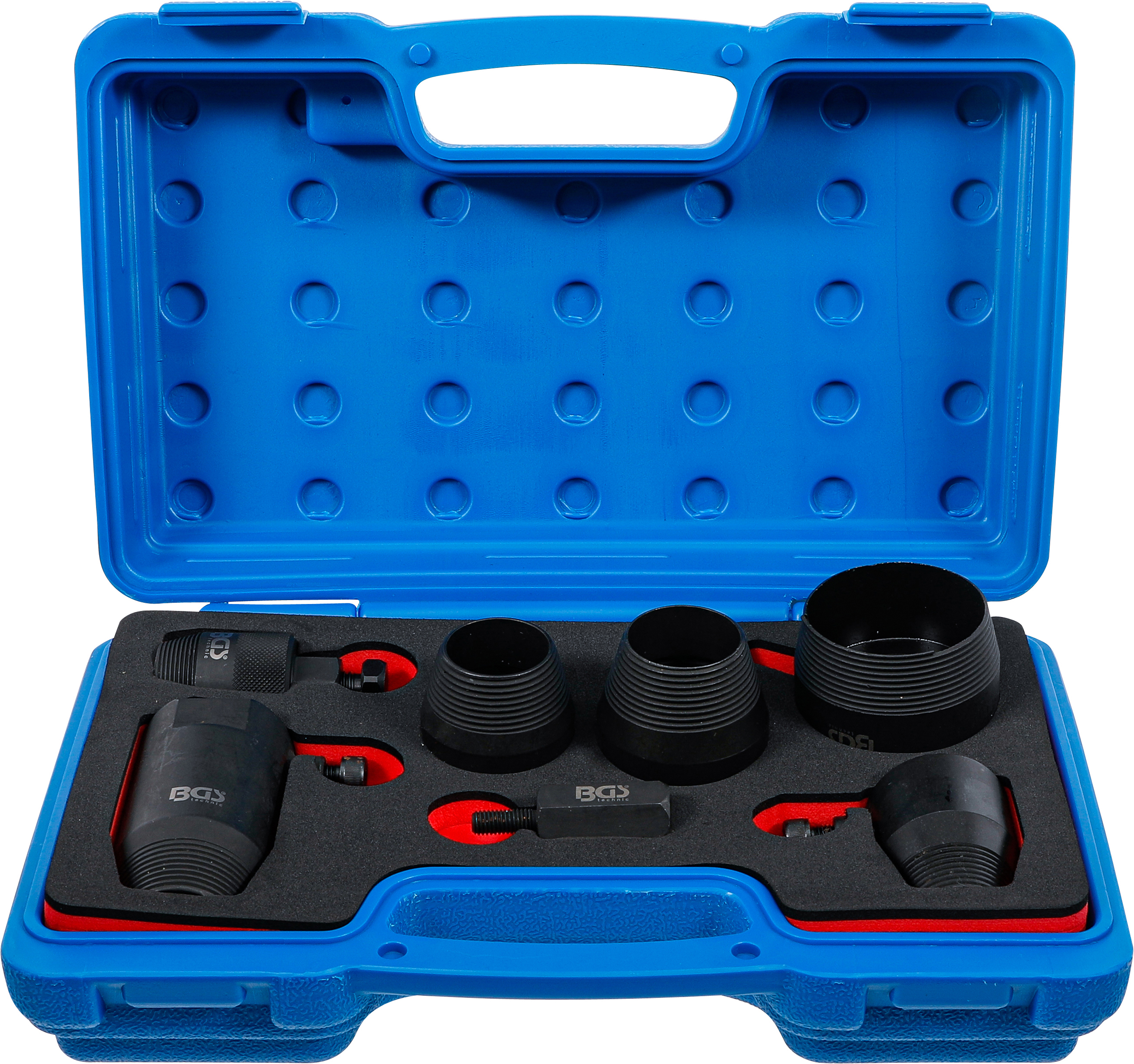 BGS Kurbel-/Nockenwellen-Radialdichtring-Ausziehsatz | für VAG | 7-tlg.