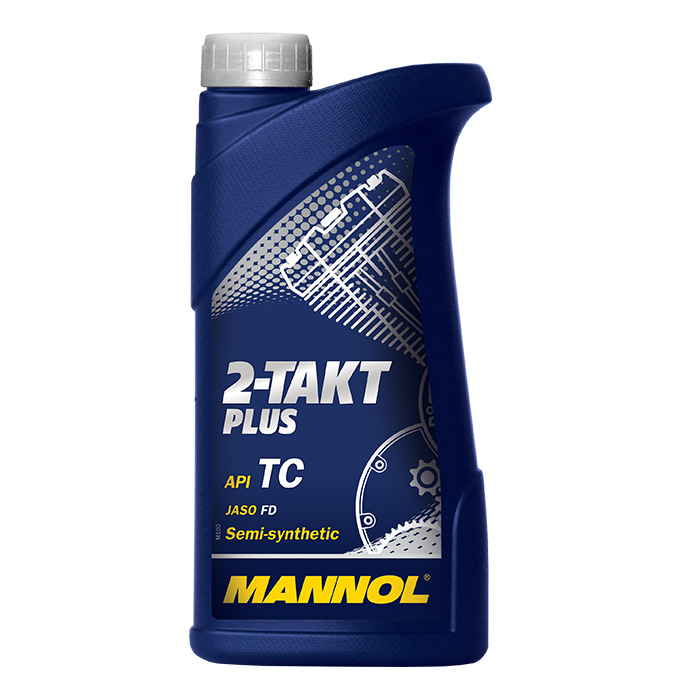 Mannol 2-Takt Plus 7204 Zweitakt Motoröl teilsynthetisch 1 Liter